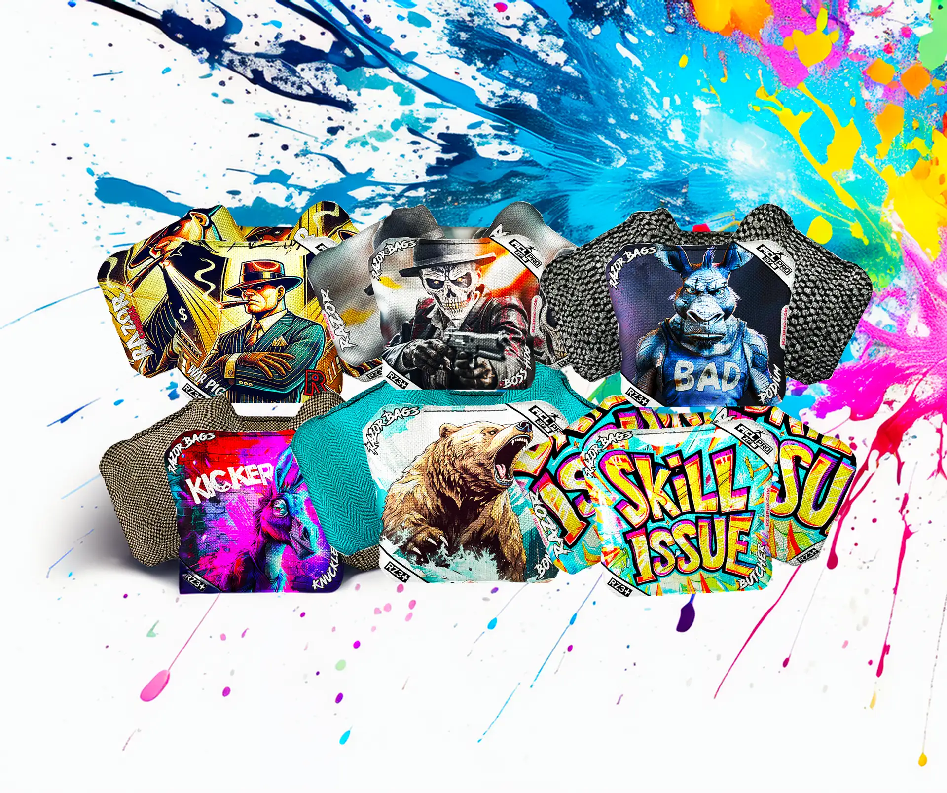 Understanding Cornhole Bag Template Sizes: Small, Medium, and Large