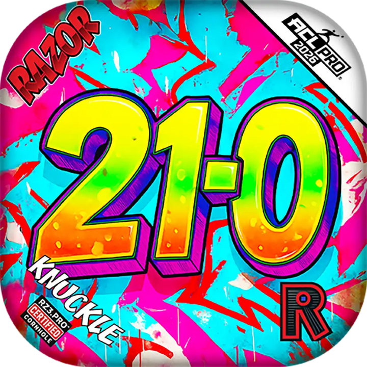 Knuckle | 21-0 | ACL PRO Razor Cornhole Bags