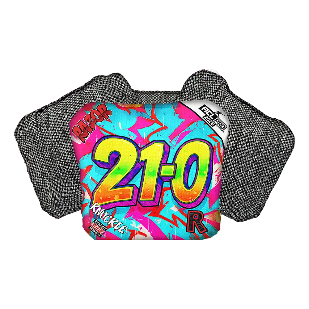 Knuckle | 21-0 | ACL PRO Razor Cornhole Bags