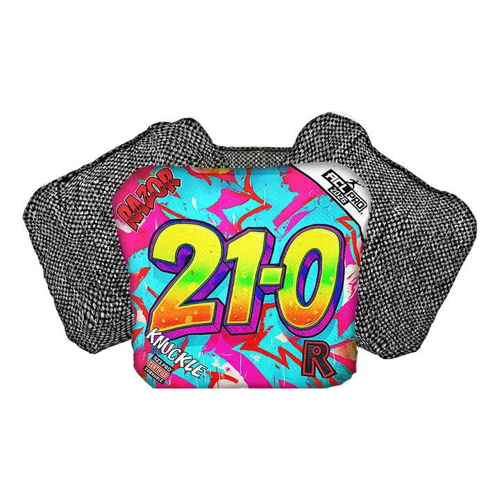 Knuckle | 21-0 | ACL PRO Razor Cornhole Bags