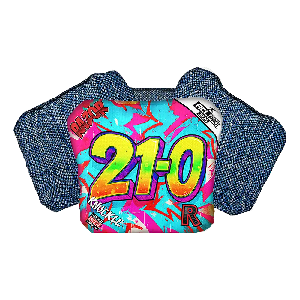 Knuckle | 21-0 | ACL PRO Razor Cornhole Bags