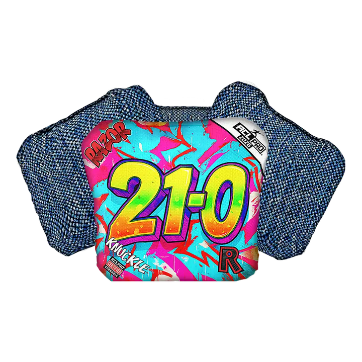 Knuckle | 21-0 | ACL PRO Razor Cornhole Bags