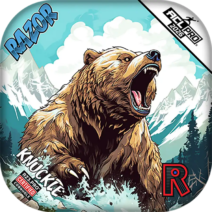 Knuckle | Alaskan Grizzly | ACL PRO Razor Cornhole Bags