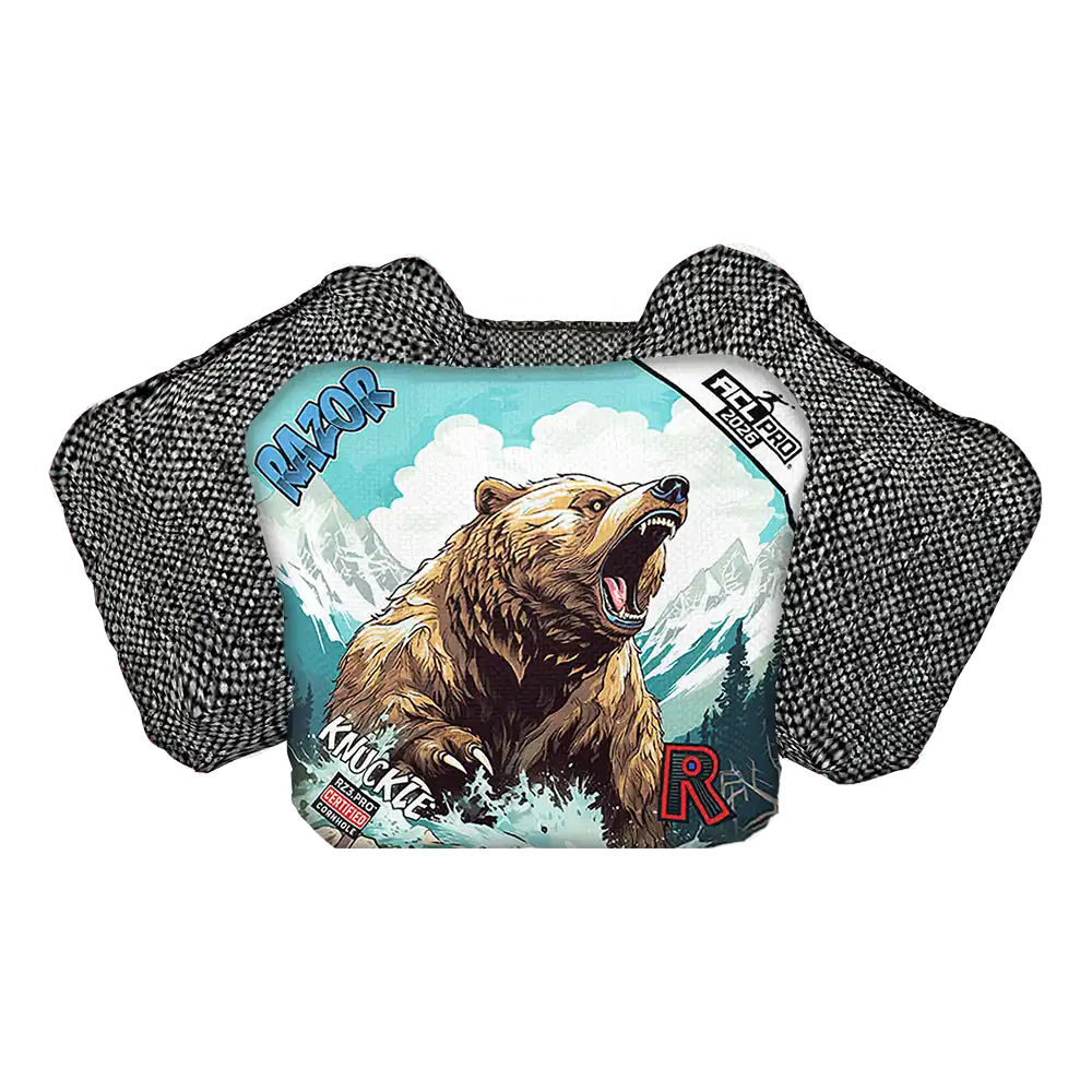 Knuckle | Alaskan Grizzly | ACL PRO Razor Cornhole Bags