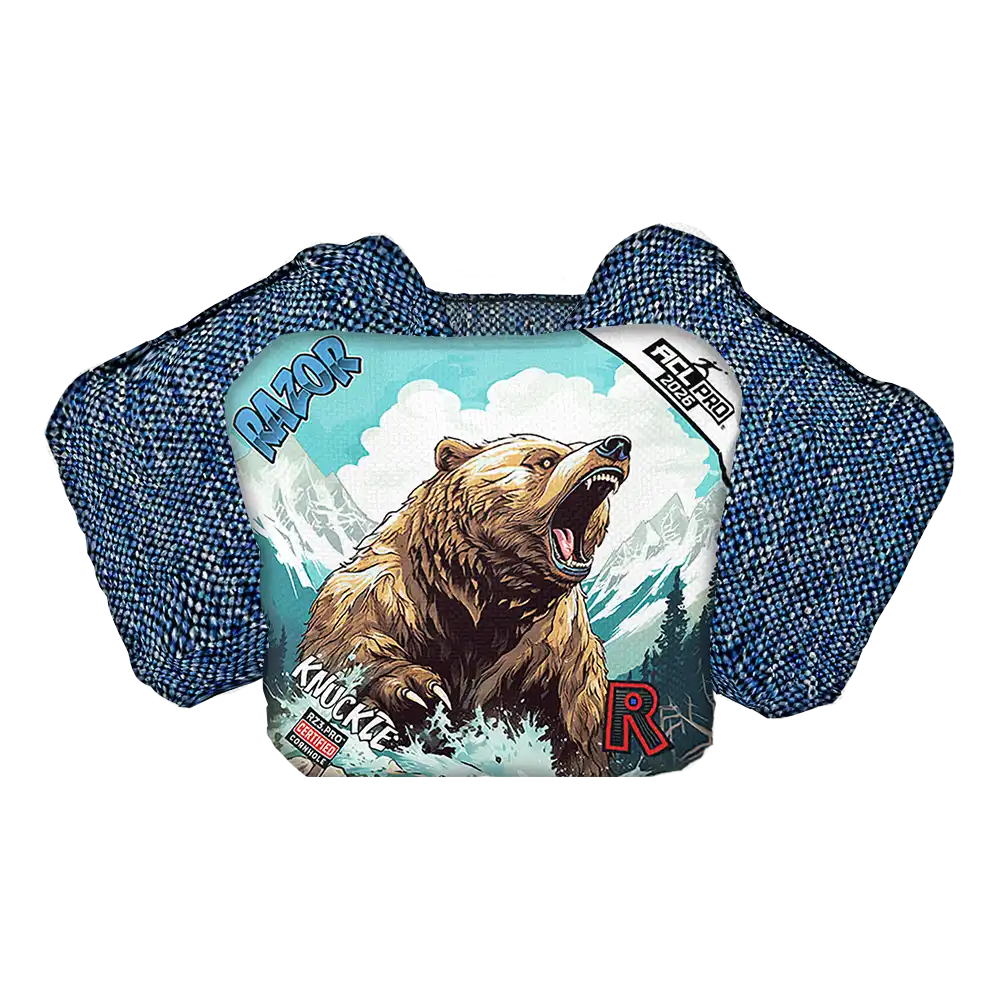 Knuckle | Alaskan Grizzly | ACL PRO Razor Cornhole Bags