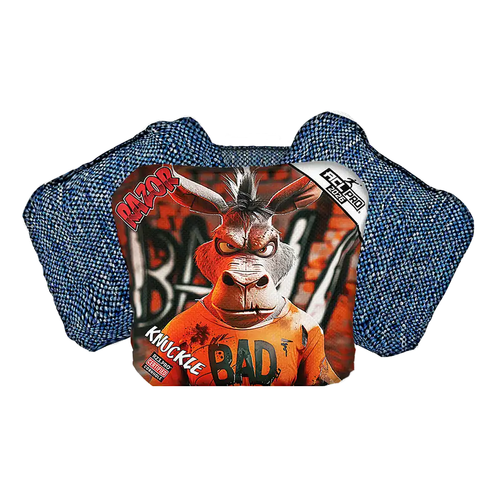 Knuckle | Bad A Graffiti | ACL PRO Razor Cornhole Bags