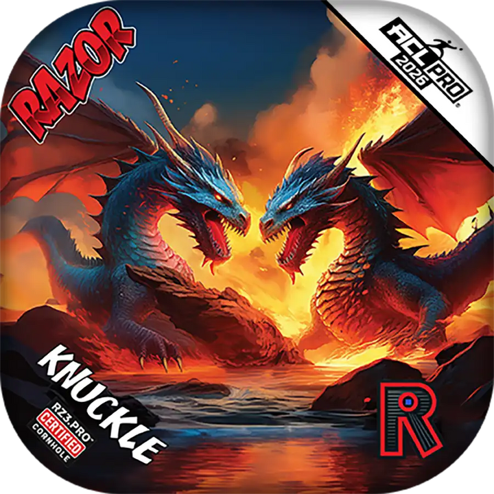 Knuckle | Battle Dragons | ACL PRO Razor Cornhole Bags