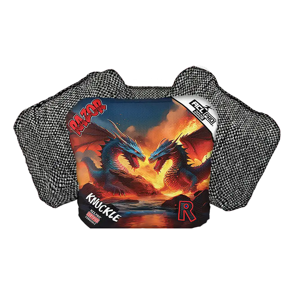 Knuckle | Battle Dragons | ACL PRO Razor Cornhole Bags