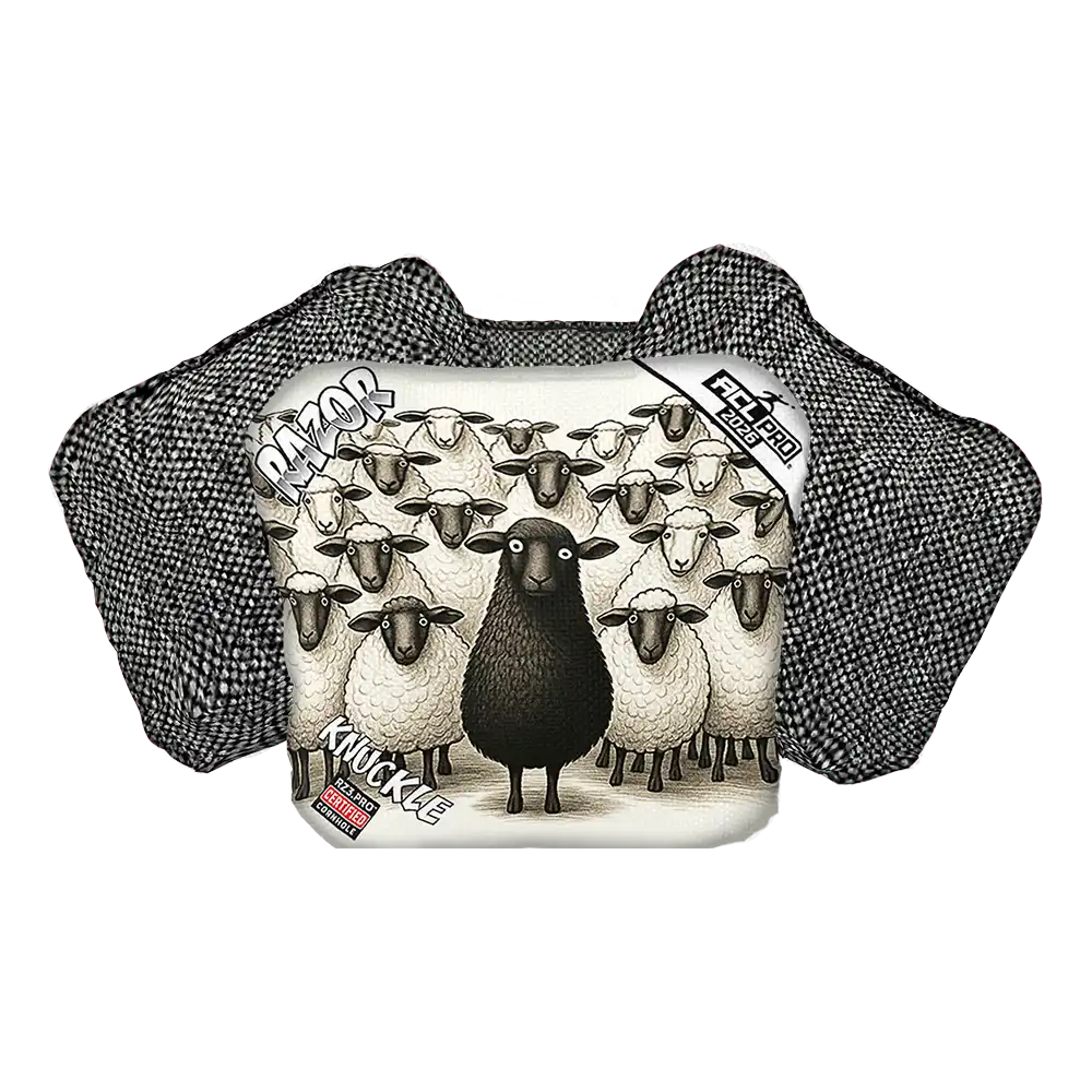 Knuckle | Black Sheep | ACL PRO Razor Cornhole Bags