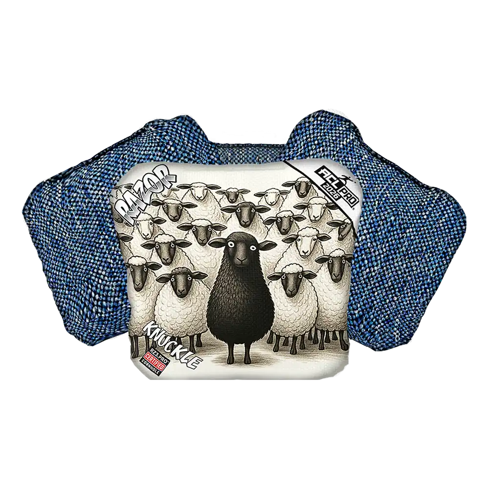 Knuckle | Black Sheep | ACL PRO Razor Cornhole Bags