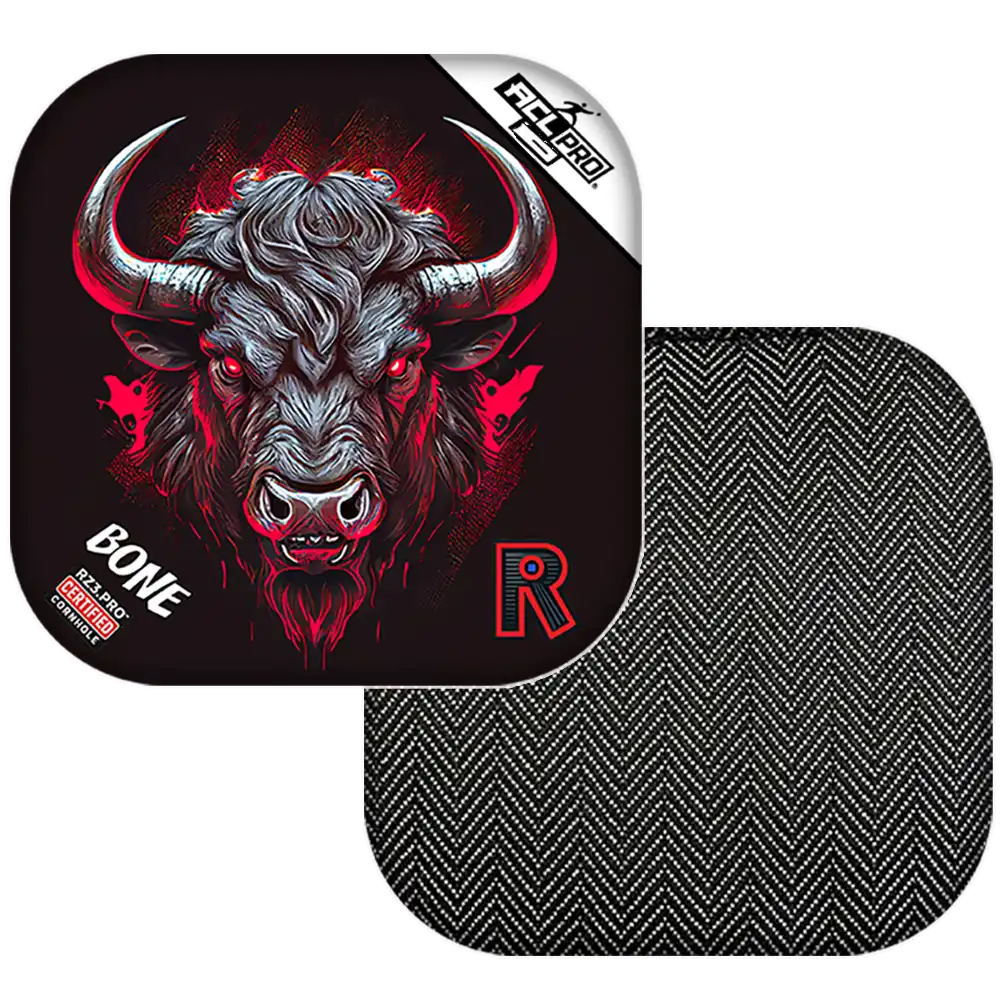 Bone | Buffalo Black Series | ACL PRO Razor Cornhole Bags