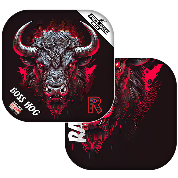 Boss Hog | Buffalo Black Series | ACL PRO Razor Cornhole Bags