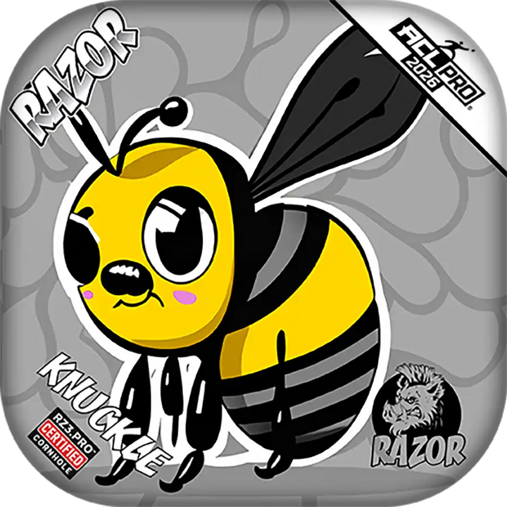 Knuckle | Buzzed Bee | ACL PRO Razor Cornhole Bags