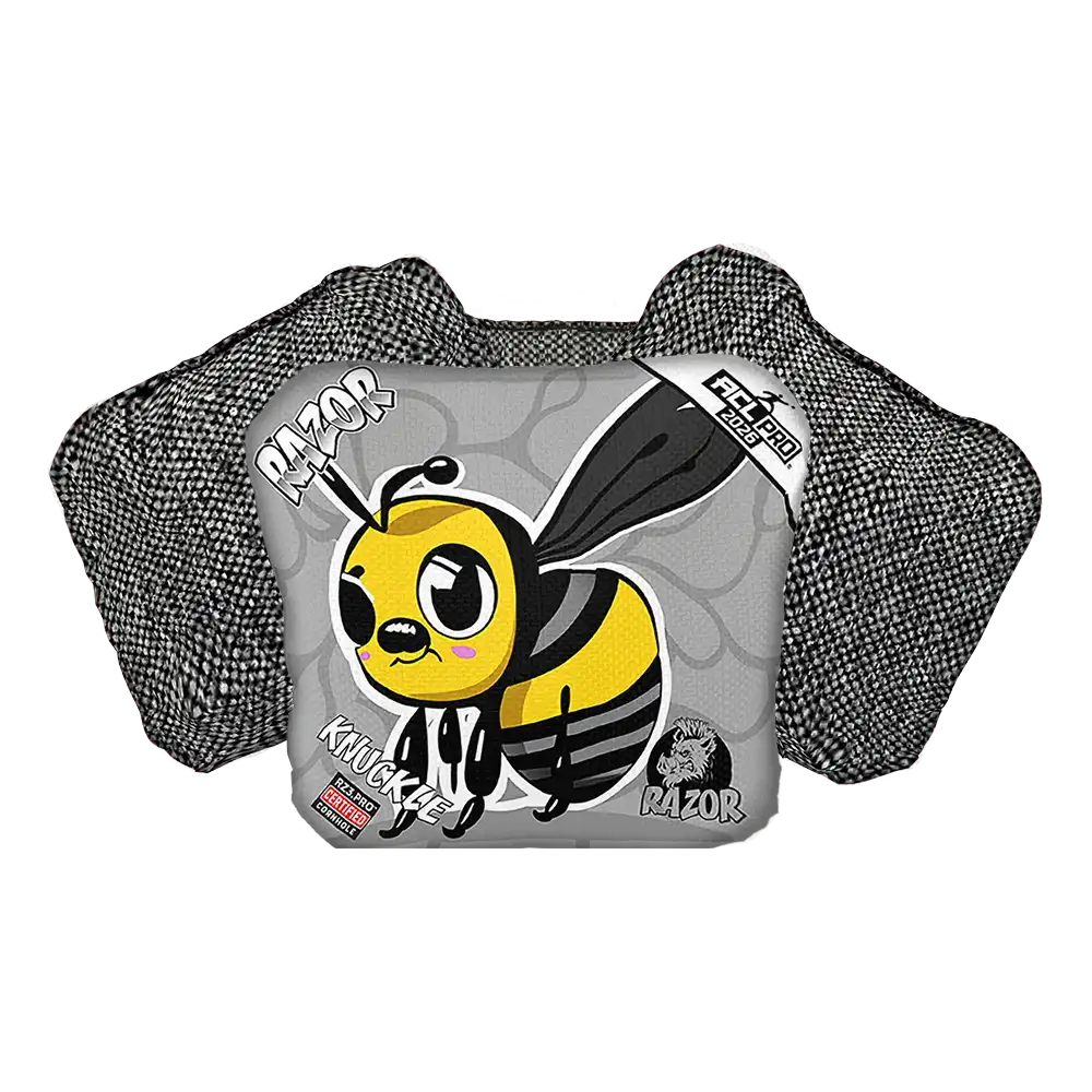Knuckle | Buzzed Bee | ACL PRO Razor Cornhole Bags