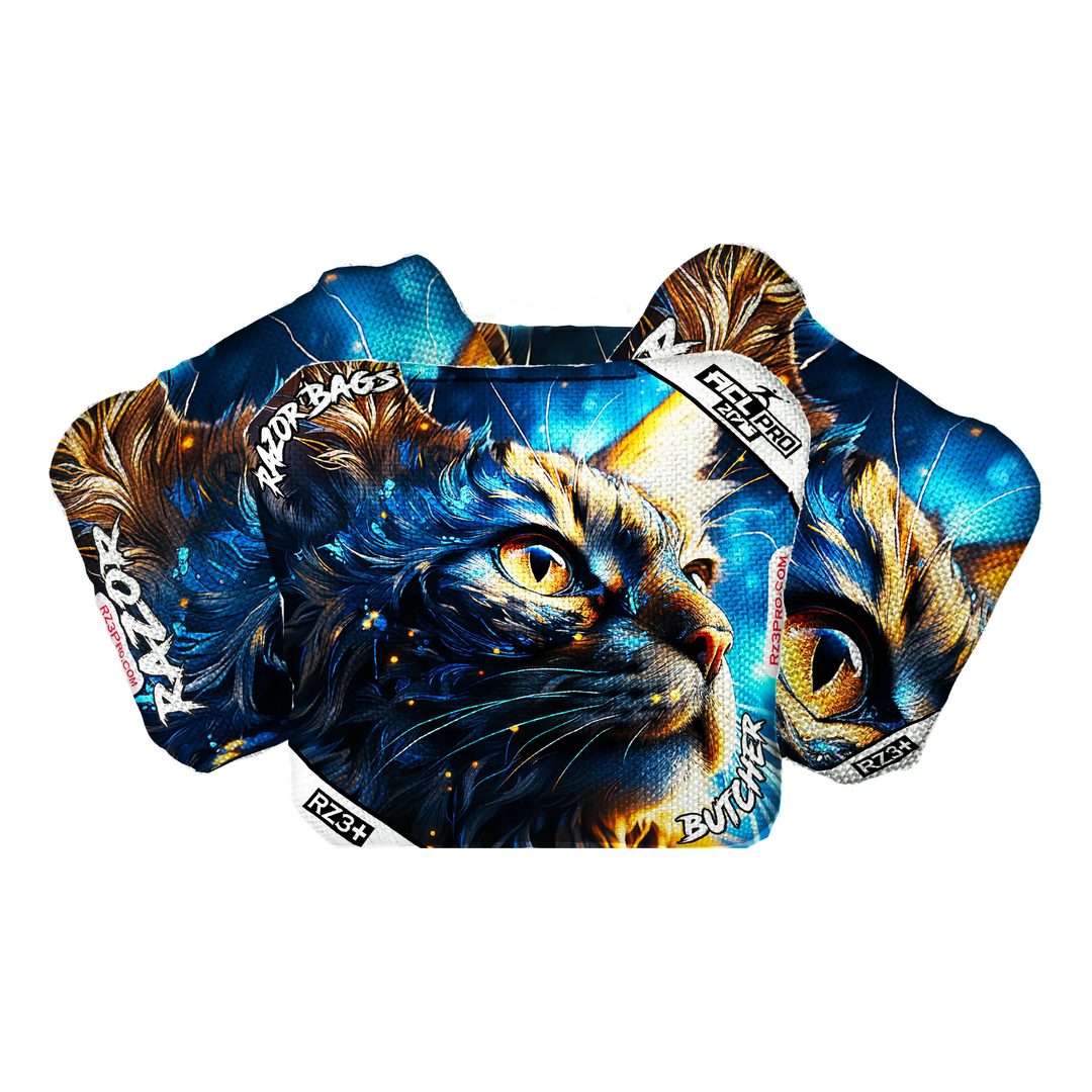 Butcher | Cat Cosmos | ACL PRO Razor Cornhole Bags
