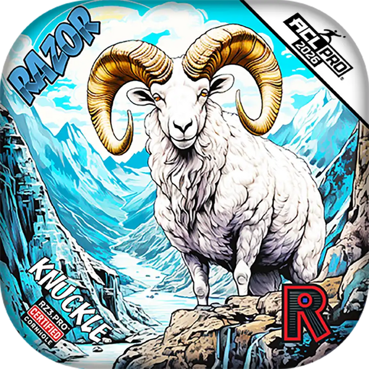 Knuckle | Alaskan Dall Sheep | ACL PRO Razor Cornhole Bags