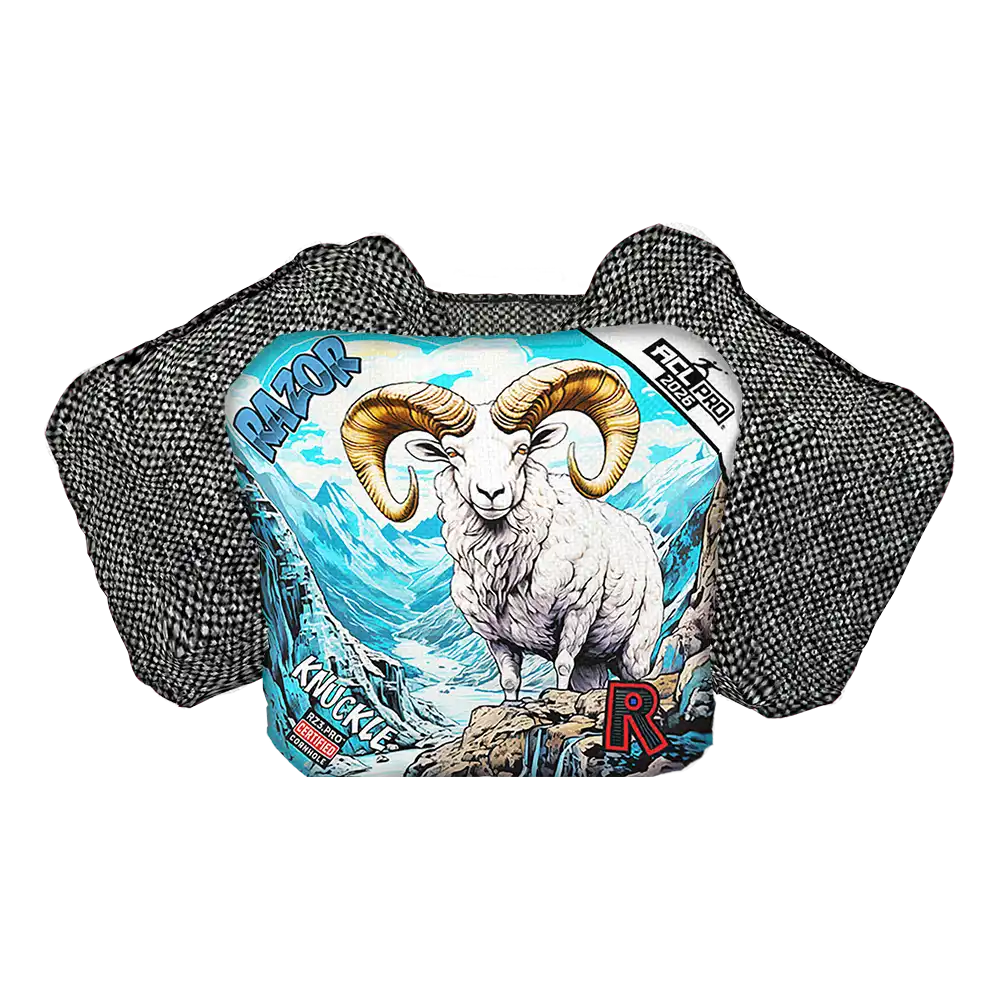 Knuckle | Alaskan Dall Sheep | ACL PRO Razor Cornhole Bags