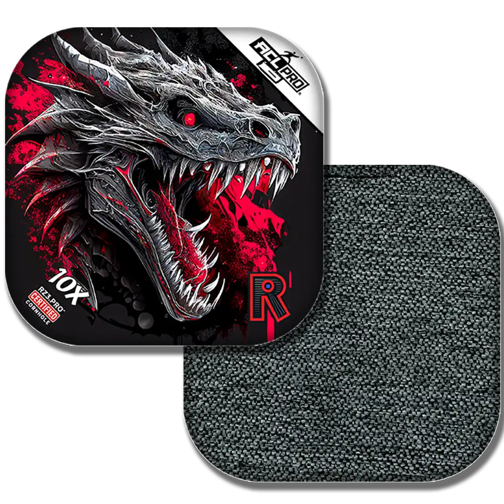 10X | Dragon Black Series | ACL PRO Razor Cornhole Bags