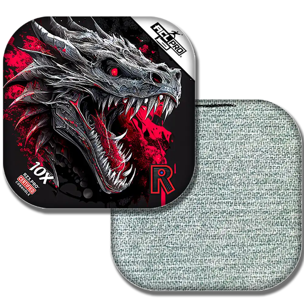 10X | Dragon Black Series | ACL PRO Razor Cornhole Bags