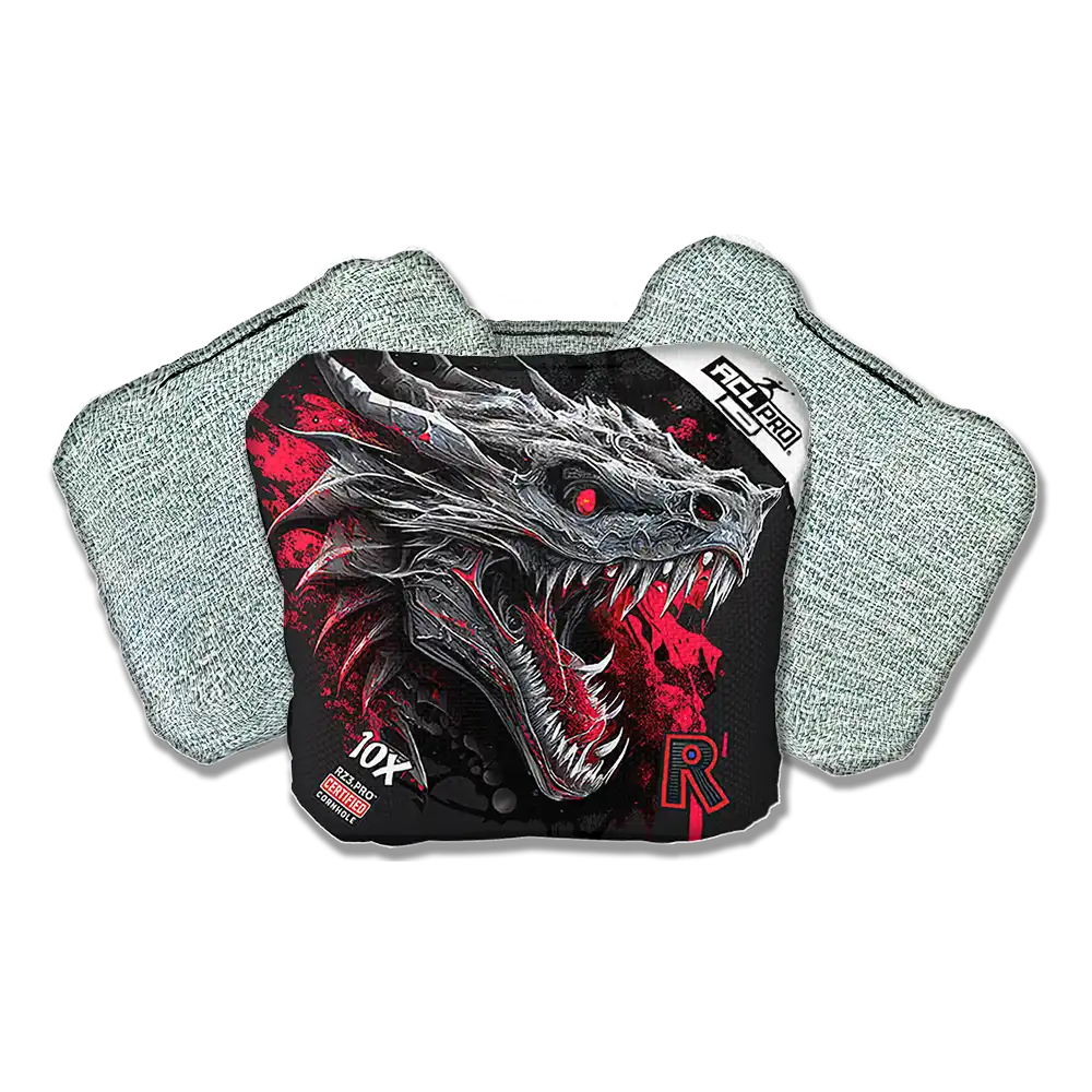 10X | Dragon Black Series | ACL PRO Razor Cornhole Bags