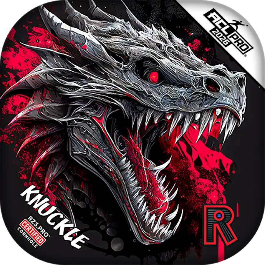 Knuckle | Dragon Black Series | ACL PRO Razor Cornhole Bags