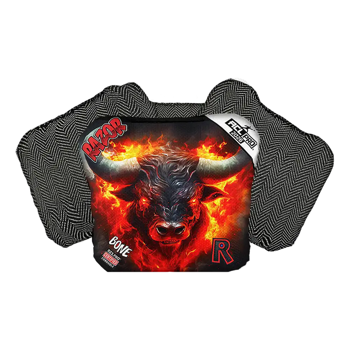 Bone | Fire Buffalo | ACL PRO Razor Cornhole Bags