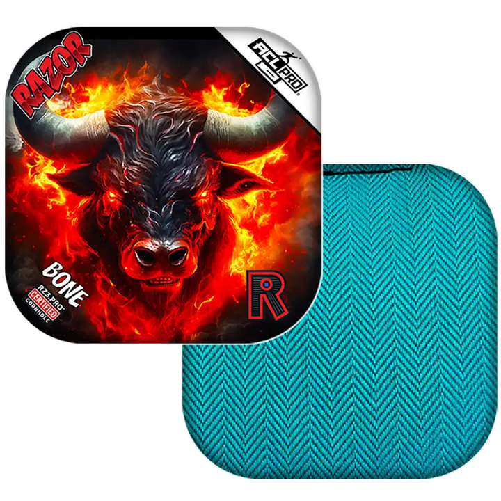 Bone | Fire Buffalo | ACL PRO Razor Cornhole Bags