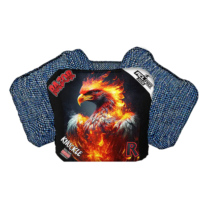Knuckle | Fire Phoenix | ACL PRO Razor Cornhole Bags