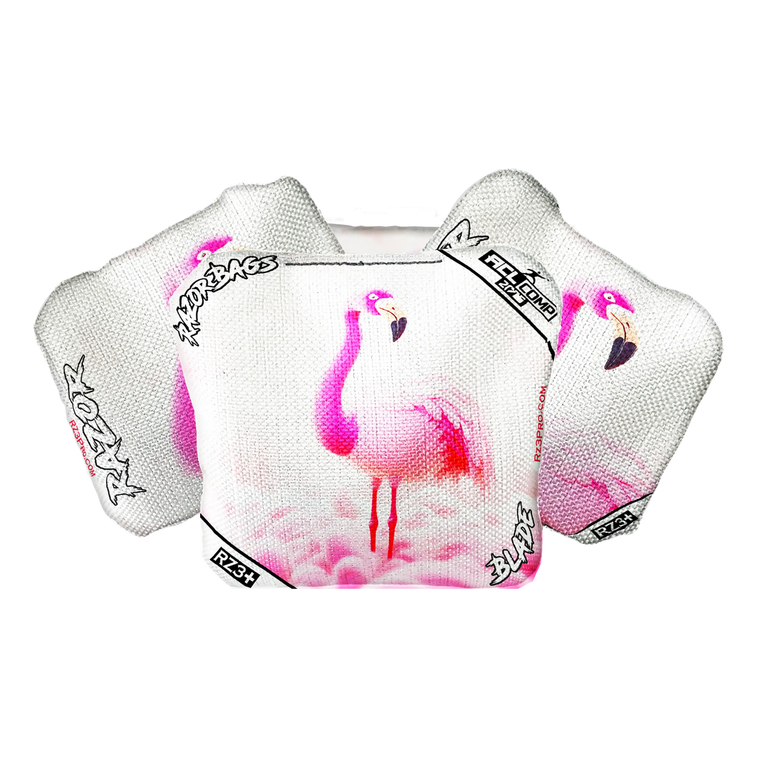 Blade | Flamingo | ACL COMP Razor Cornhole Bags