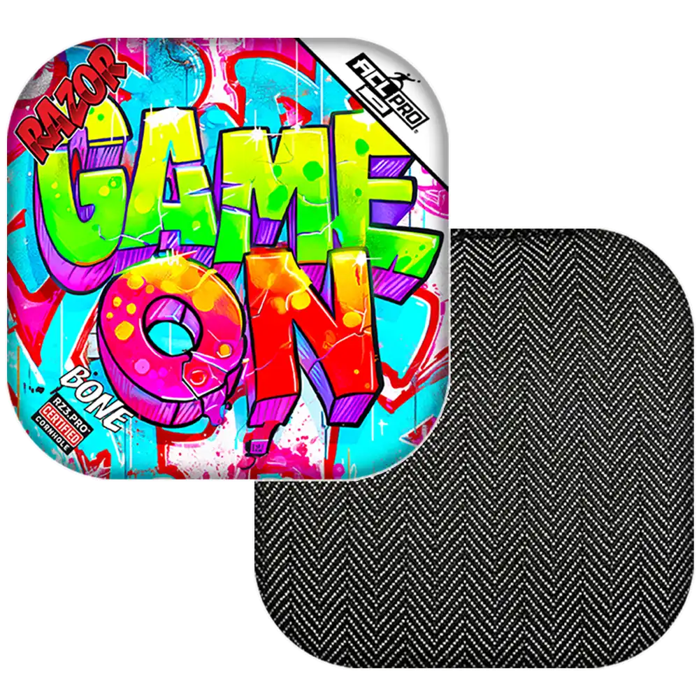 Bone | Game On | ACL PRO Razor Cornhole Bags
