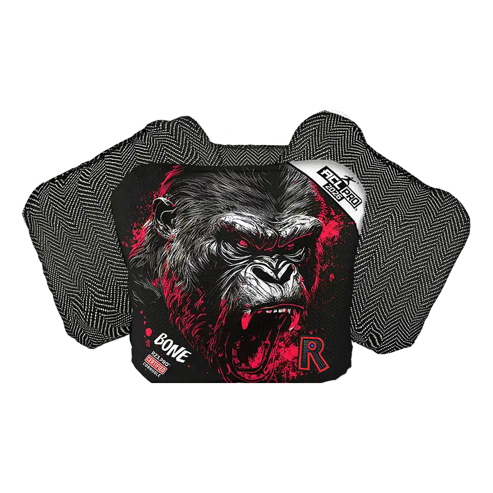 Bone | Gorilla Black Series | ACL PRO Razor Cornhole Bags