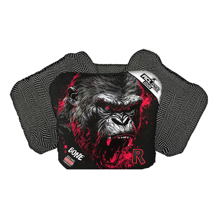 Bone | Gorilla Black Series | ACL PRO Razor Cornhole Bags