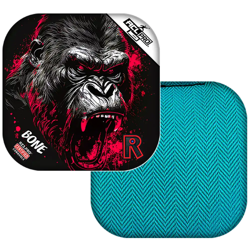 Bone | Gorilla Black Series | ACL PRO Razor Cornhole Bags
