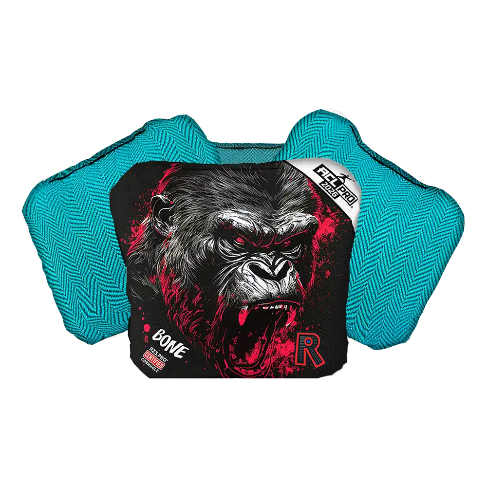 Bone | Gorilla Black Series | ACL PRO Razor Cornhole Bags