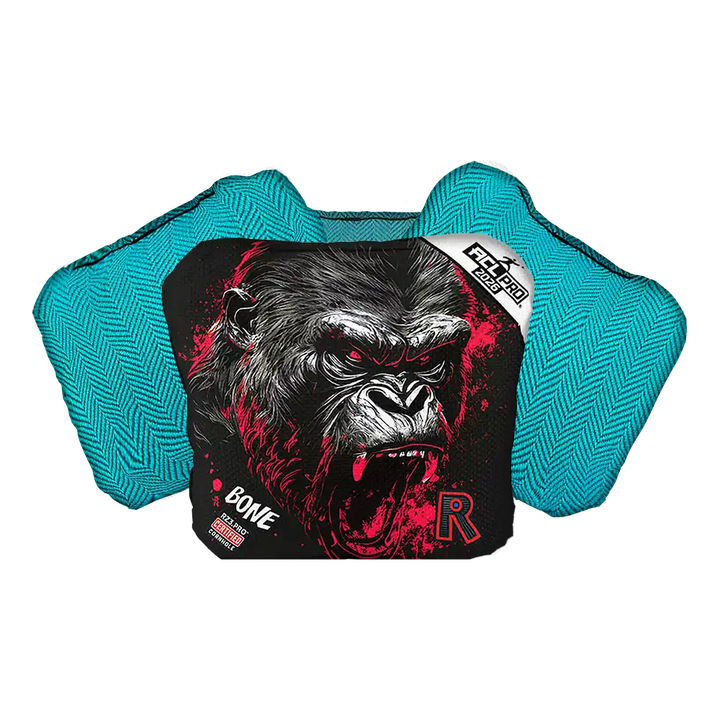 Bone | Gorilla Black Series | ACL PRO Razor Cornhole Bags
