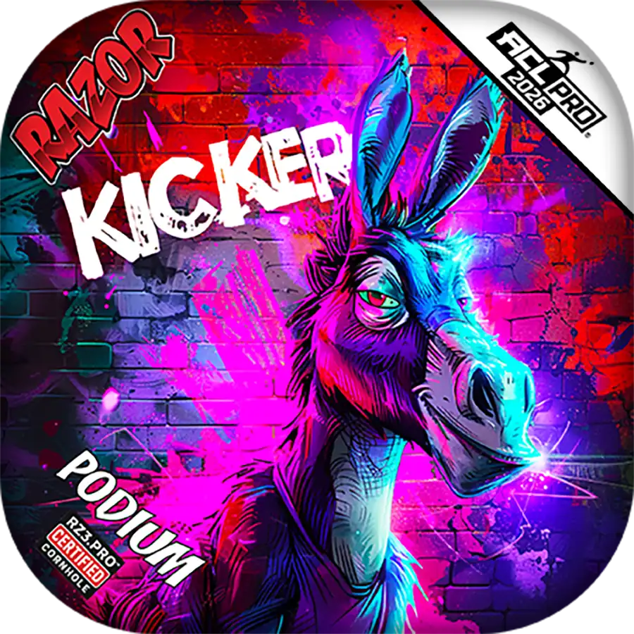 Podium | Ass Kicker | ACL PRO Razor Cornhole Bags