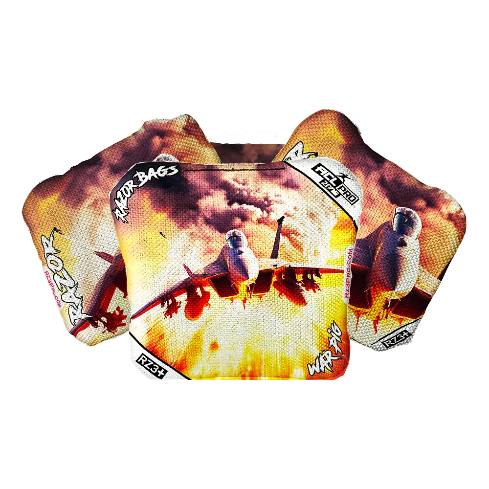 War Pig | Hero Jet | ACL PRO Razor Cornhole Bags