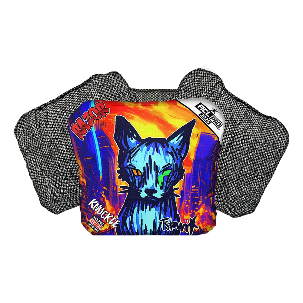 Knuckle | KAOS KITTY | ACL PRO Razor Cornhole Bags