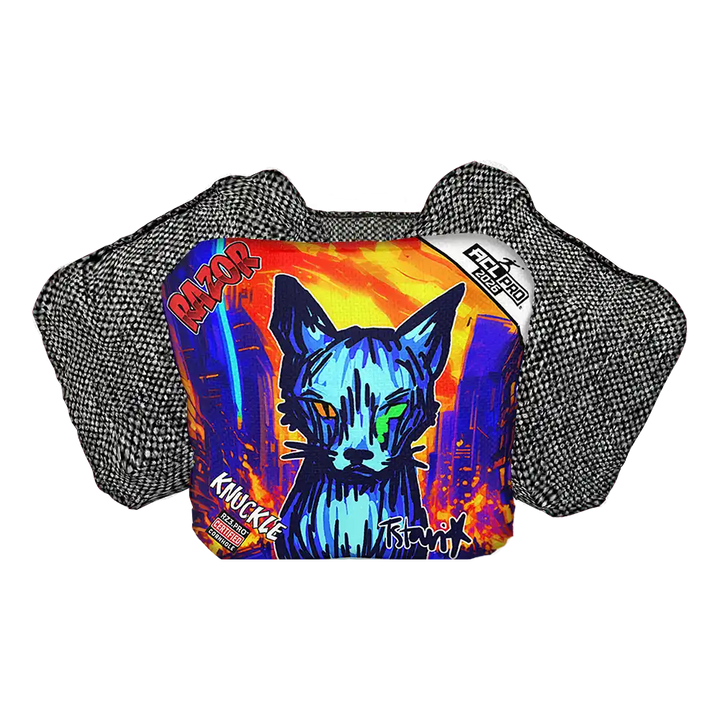 Knuckle | KAOS KITTY | ACL PRO Razor Cornhole Bags
