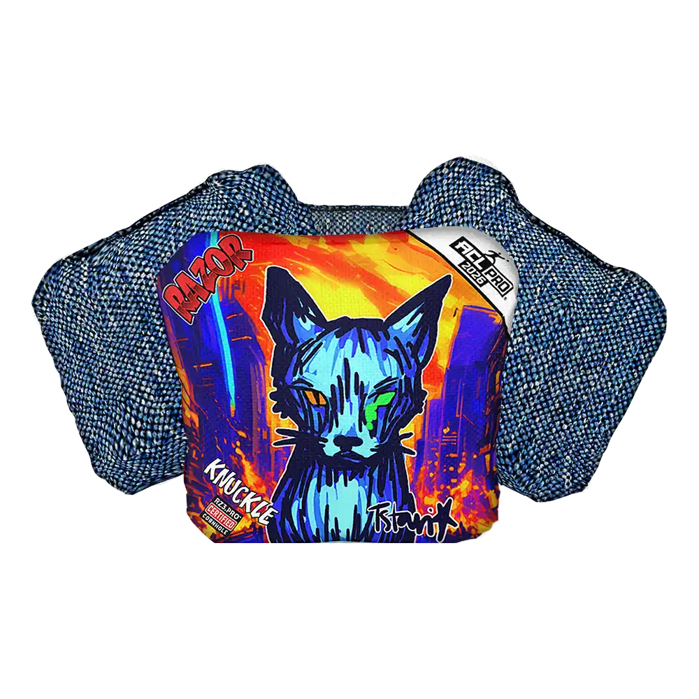 Knuckle | KAOS KITTY | ACL PRO Razor Cornhole Bags