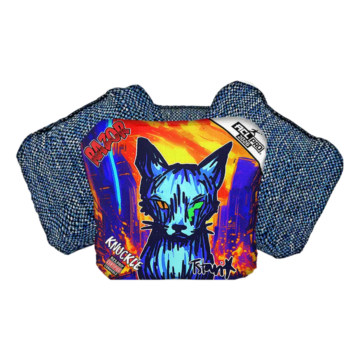 Knuckle | KAOS KITTY | ACL PRO Razor Cornhole Bags