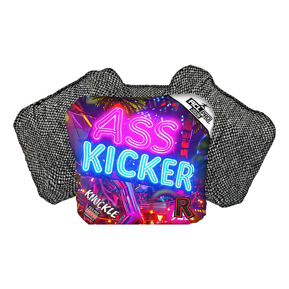 Knuckle | Ass Kicker Neon | ACL PRO Razor Cornhole Bags