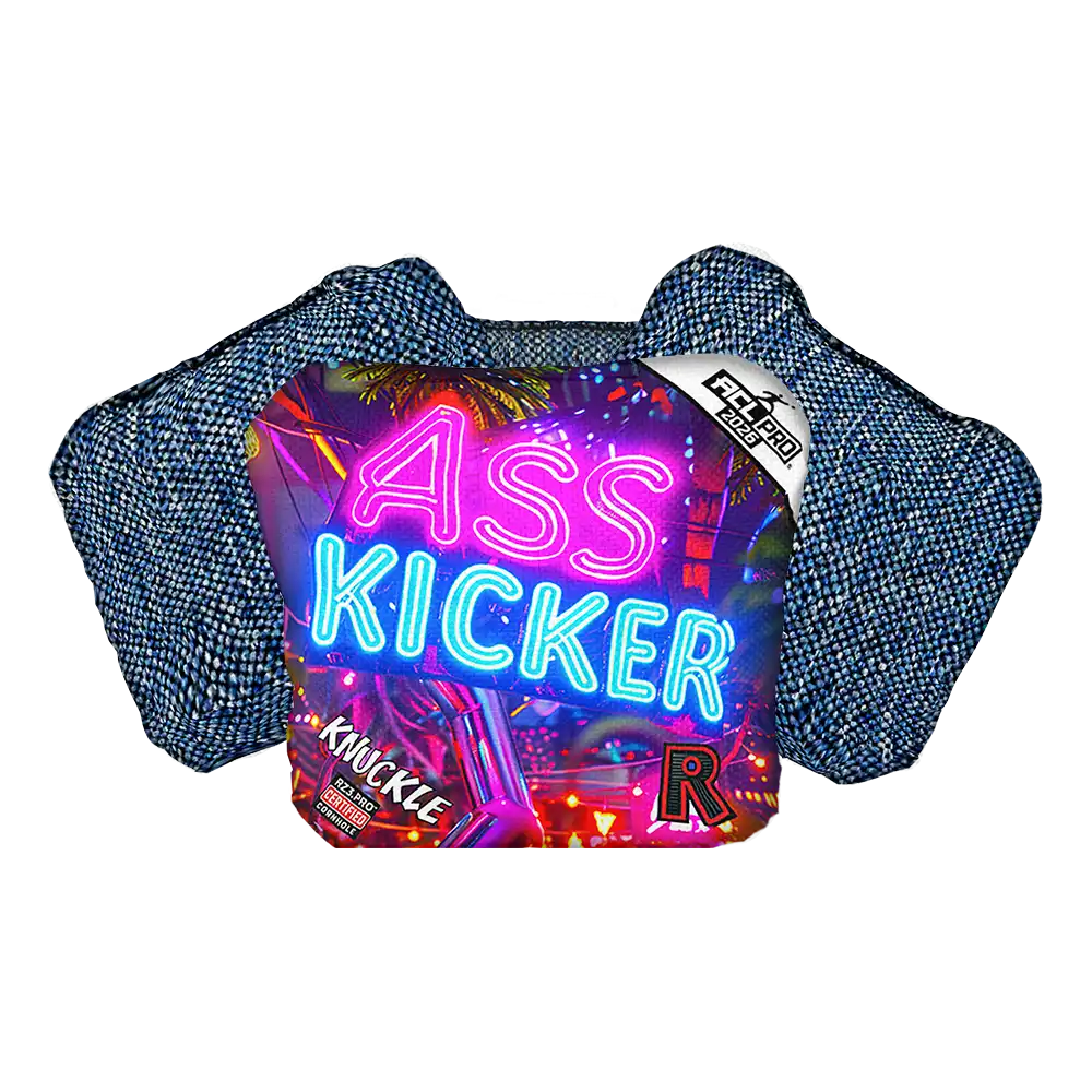 Knuckle | Ass Kicker Neon | ACL PRO Razor Cornhole Bags