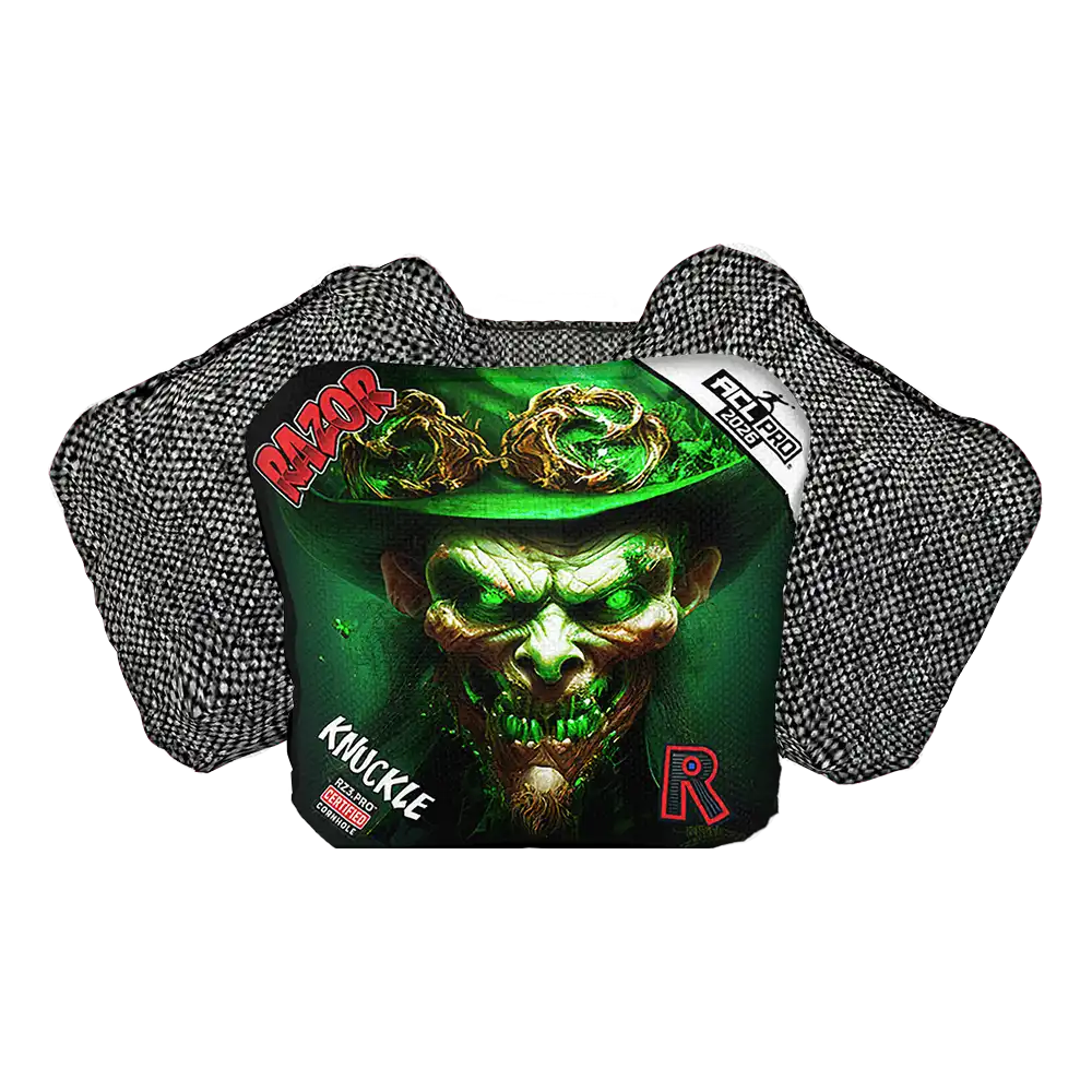Knuckle | Leprechaun Smile | ACL PRO Razor Cornhole Bags