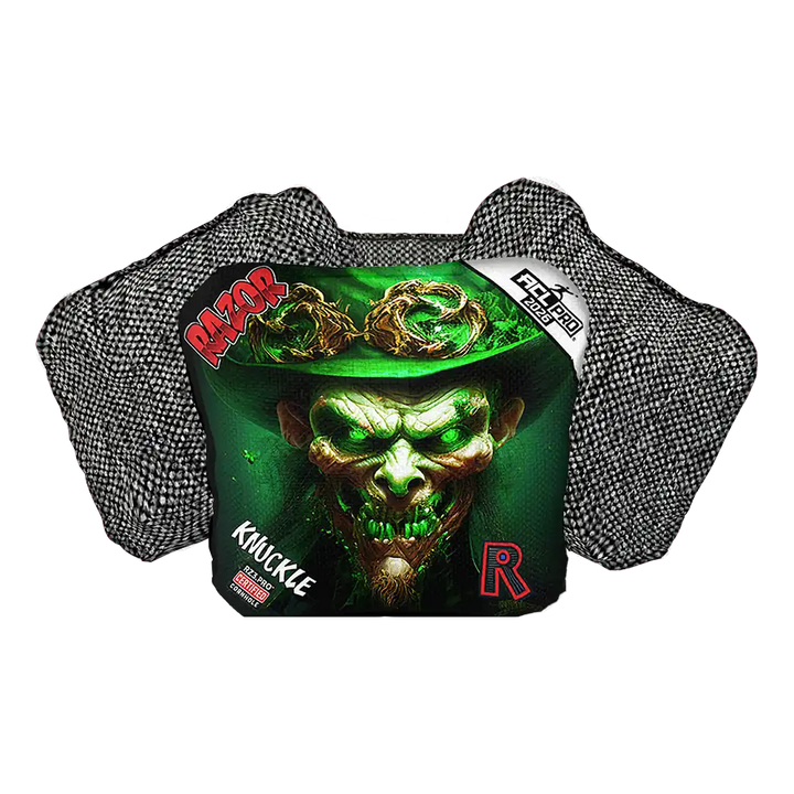 Knuckle | Leprechaun Smile | ACL PRO Razor Cornhole Bags