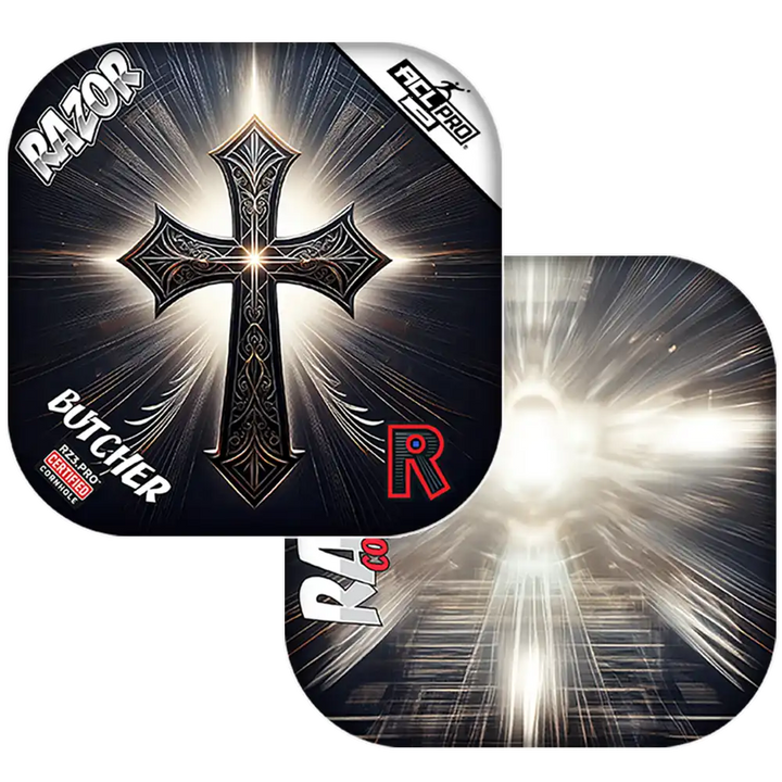 Butcher | Light Cross | ACL PRO Razor Cornhole Bags
