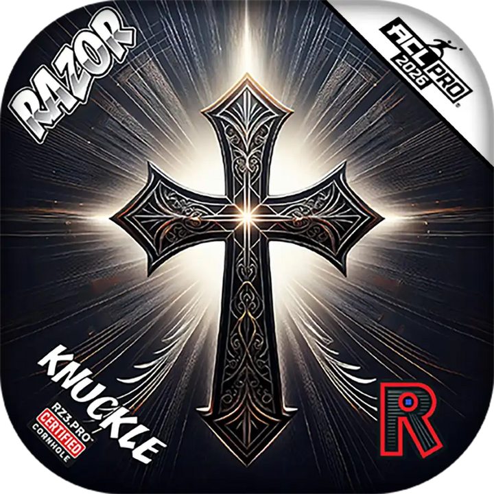 Knuckle | Light Cross | ACL PRO Razor Cornhole Bags
