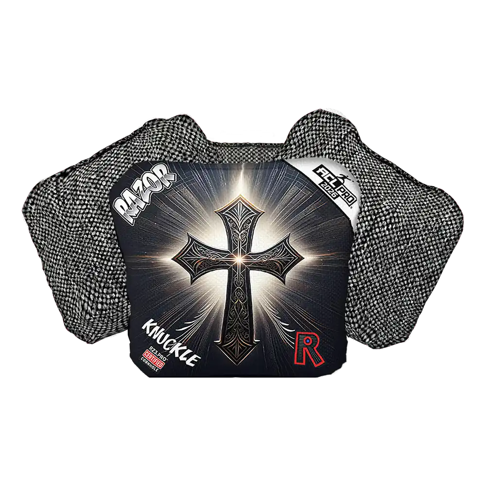 Knuckle | Light Cross | ACL PRO Razor Cornhole Bags