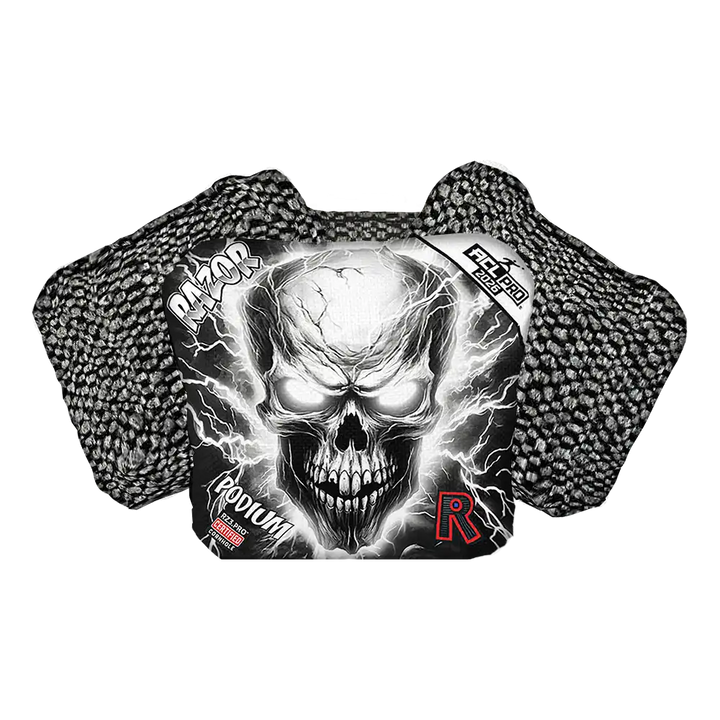 Podium | Skull Lighting Strike | ACL PRO Razor Cornhole Bags