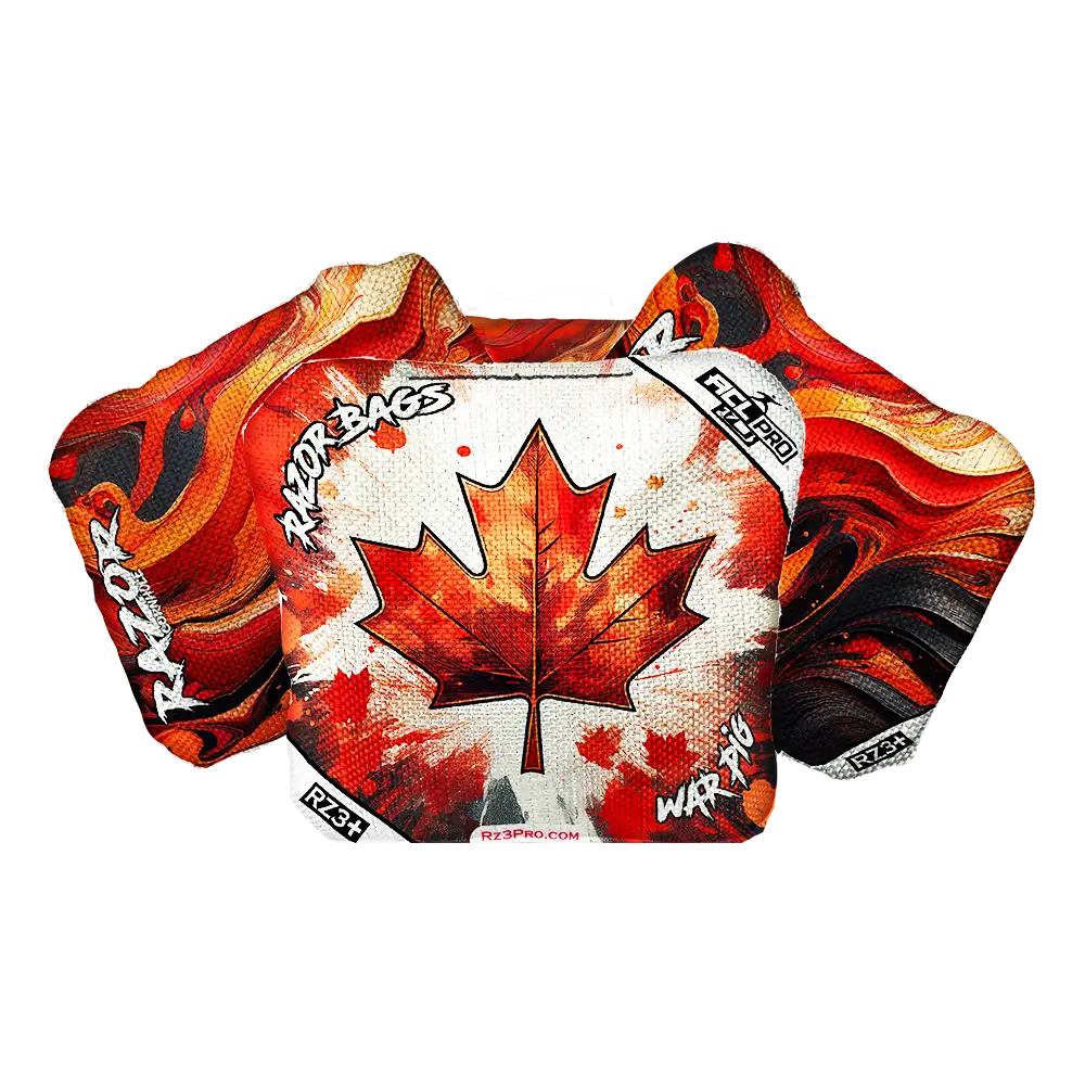 War Pig | Maple Leaf | ACL PRO Razor Cornhole Bags